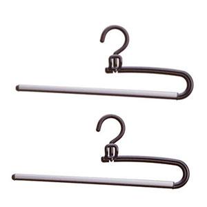 シンコハンガー リレースラックス(2本組) S＆F FUNCTIONABLE エスアンドエフ リレ-スラツクス2P(BK) 返品種別A