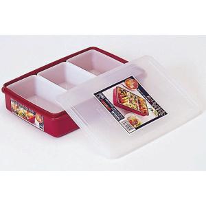 サンコープラスチック 花御膳No3 レッド SANKO-HG3-RE