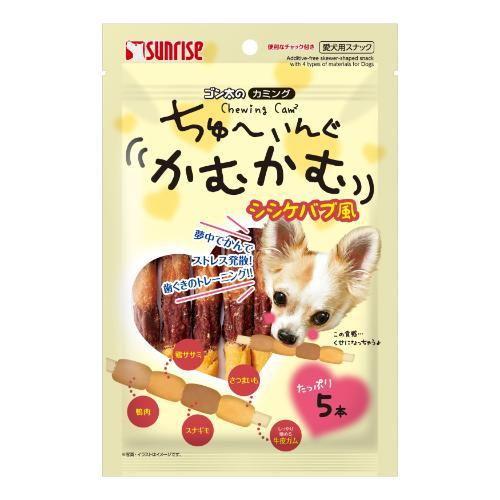 ゴン太のカミング ちゅーいんぐかむかむ シシケバブ風 5本 マルカンサンライズ事業部 返品種別B