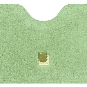 センコー(SENKO) ミニトイレマット(47×43cm・グリーン) NF タイニーリーフ 13962 