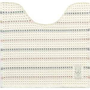 センコー(SENKO) スヌーピー ソフトモノトーントイレマット(60×60cm・アイボリー) PEANUTS(SNOOPY) 60829 