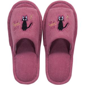センコー(SENKO) ジジ ひるさがり スリッパ(ローズ) ジブリ 魔女の宅急便 78355 