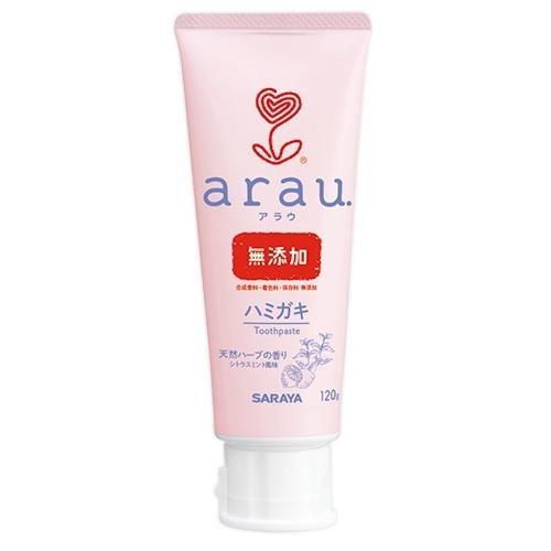 アラウ．せっけんハミガキ 120g サラヤ 返品種別A