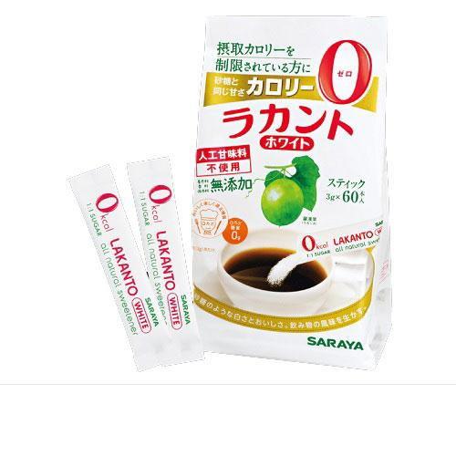 ラカント ホワイト 3g×60本 サラヤ 返品種別B