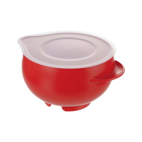 リッチェル らくチンお料理ボウル たれーぬ M レッド Richell 16992 返品種別A