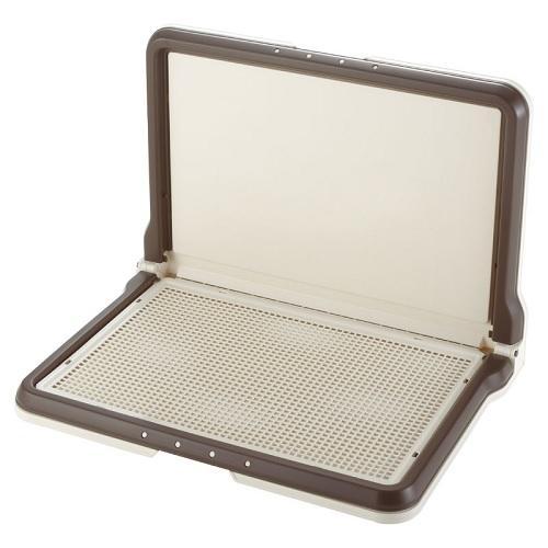 しつけ用ステップ L型トレー ワイド ダークブラウン リッチェル 返品種別B