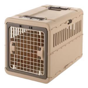 リッチェル キャンピングキャリー 折りたたみ L ダークブラウン ( 1コ