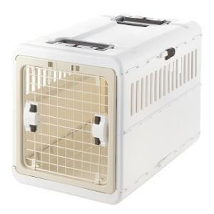 リッチェル（Richell） キャンピングキャリー 折りたたみ L アイボリー