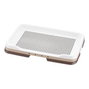 お掃除簡単ステップトレー レギュラー ダークブラウン リッチェル 返品種別B