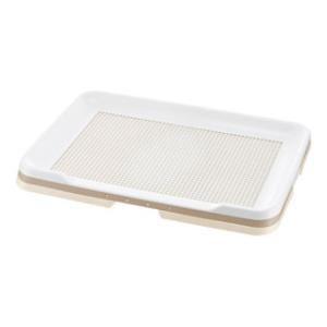 お掃除簡単ステップトレー ワイド アイボリー リッチェル 返品種別B