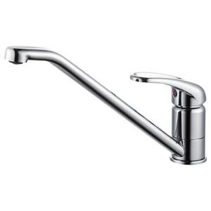 SANEI 台付き1穴 シングル混合栓(キッチン用) (水栓)SANEI ワンホールシングルレバー式 K87110JV-13 返品種別B