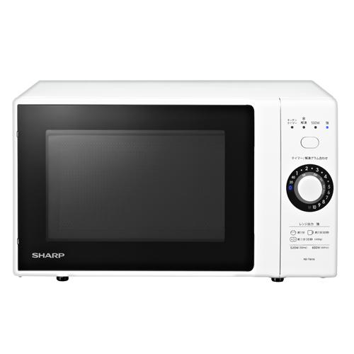 シャープ 電子レンジ 18L ホワイト系 SHARP RE-TM18-W 返品種別A
