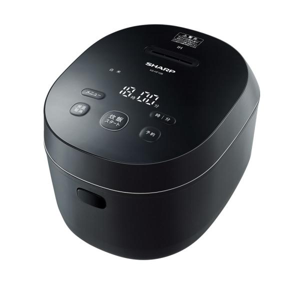 シャープ IH炊飯ジャー(5.5合炊き) ブラック SHARP KS-HF10B-B 返品種別A