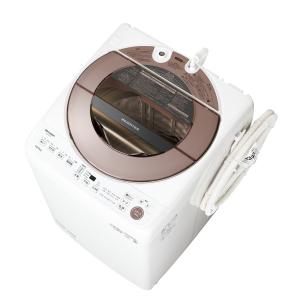 シャープ 10.0kg 全自動洗濯機 ブラウン系 SHARP ES-GV10F-T