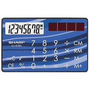 シャープ カード電卓 8桁 EL-878S-X
