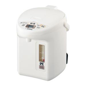 象印 マイコン沸とうVE電気まほうびん 2.2L ホワイト ZOJIRUSHI 優湯生(ゆうとうせい) CV-TZ22-WA 返品種別A