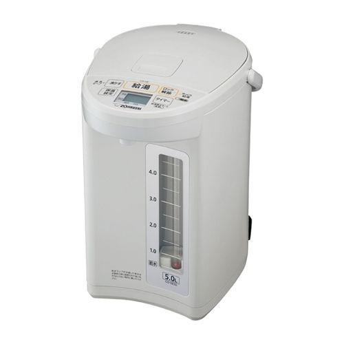 象印 マイコン沸とう電動ポット 5.0L ホワイトグレー ZOJIRUSHI CD-SE50-WG ...