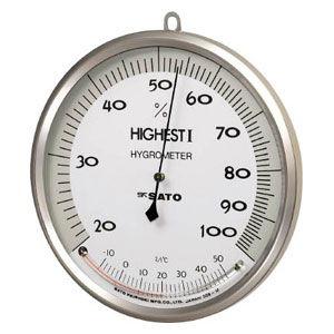佐藤計量器製作所 温湿度計 ハイエスト1型 754000 返品種別B