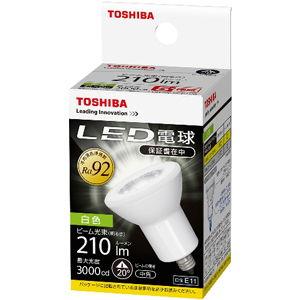 東芝 LED電球 ハロゲン電球形中角 420lm(白色相当) TOSHIBA LDR5W-M-E11...