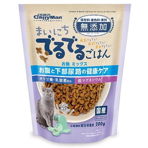 まいにちでるでるごはん お腹と下部尿路の健康ケア 猫 200g ドギーマンハヤシ 返品種別B