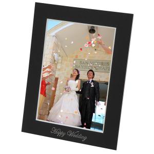 チクマ ペーパーフォトフレーム 2L 縦 Uclid MAT ユークリッドマット Wedding CHIKUMA-13228-8