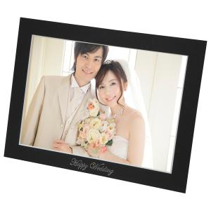 チクマ ペーパーフォトフレーム A4 横 Uclid MAT ユークリッドマット Wedding CHIKUMA-13231-8