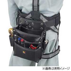 TJMデザイン 着脱式腰袋 釘袋3段大 タジマ...の詳細画像3