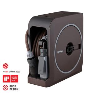 タカギ ホースリール NANO NEXT 15m(ブラウン) takagi RM1215BR 返品種別B