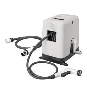 タカギ ホースリール BOXYツイスター 30m (チャコールグレー) takagi RC330CG 返品種別B