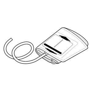 オムロン 血圧計用 腕帯(標準)(対応：HEM) OMRON HEM-CUFF-N 返品種別A