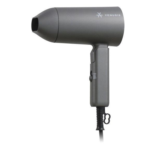 ヴィナシス ヘアードライヤー(グレー) VENUSiS マイナスイオンミニドライヤー VDM-110...