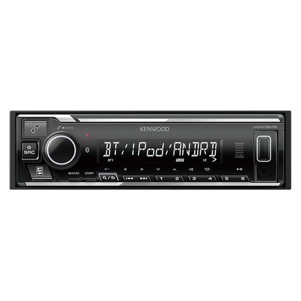 ケンウッド USB/ iPod/ Bluetoothレシーバー1DIN KENWOOD U340BM...