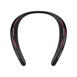 ケンウッド ウェアラブルワイヤレススピーカー(ブラック) KENWOOD CAX-NS1BT-B 返品種別A