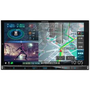 ケンウッド 7V型地上デジタルTVチューナー/ Bluetooth内蔵 AVナビゲーションシステム KENWOOD 彩速ナビ MDV-M809HD