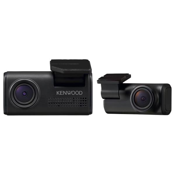 ケンウッド 前後撮影対応 2カメラドライブレコーダー KENWOOD リアレコ DRV-E40W 返...