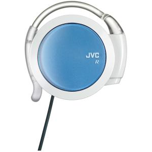 JVC ダイナミック密閉型耳かけヘッドホン(ホワイト＆ブルー) HP-AL202-WA 返品種別A｜joshin