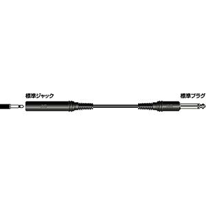 JVC 延長コード(5.0m)モノラル標準プラグ⇔モノラル標準ジャック CN-230B 返品種別A