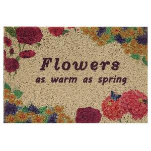ベストコ エントランスマットフラワーズフレーム ND-9926