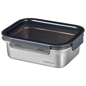 ベストコ ステンレス保存容器 ロック＆ロック ステンハード(1.2L/ シルバー) Bestco LST515 返品種別A
