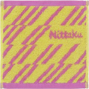 ニッタク ストライプハンカチタオル(イエロー) ...の商品画像