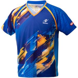 ニッタク 卓球用ゲームシャツ Nittaku スカイトップシャツ NT-NW2202-09-L