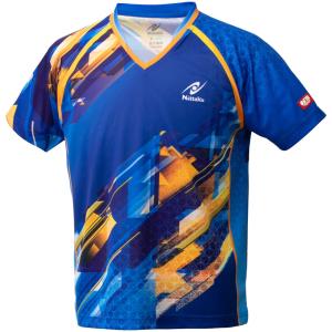 ニッタク 卓球用ゲームシャツ Nittaku スカイトップシャツ NT-NW2202-09-J150