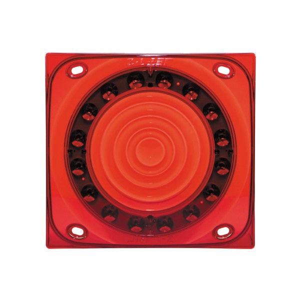 ジェットイノウエ LED 2WAYテールランプ用レンズ 小糸/ 市光製 レッド W 525666 返...