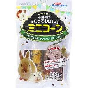 小動物のかじっておいしい ミニコーン 120g ドギーマンハヤシ 返品種別B