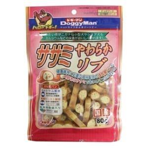 ササミやわらかリブ 80g ドギーマンハヤシ 返品種別B