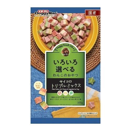DSVサイコロトリプルMix100g ドギーマンハヤシ 返品種別A
