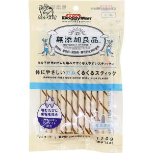 無添加良品 体にやさしいガム くるくるスティック 120g(標準18本) ドギーマンハヤシ 返品種別...