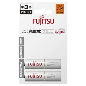 FDK ニッケル水素電池 単3形(2本入) 富士通 FUJITSU FDK スタンダードタイプ HR...