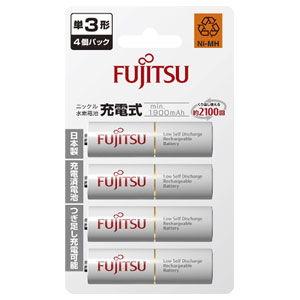FDK ニッケル水素電池 単3形(4本入) 富士通 FUJITSU FDK スタンダードタイプ HR...