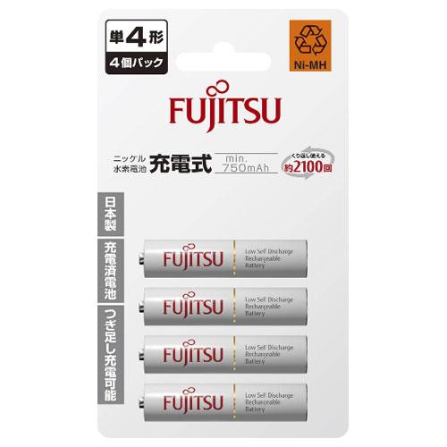 FDK ニッケル水素電池 単4形(4本入) 富士通 FUJITSU FDK スタンダードタイプ HR...